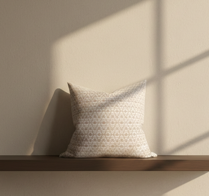 Byron Pillow Cover in Petal