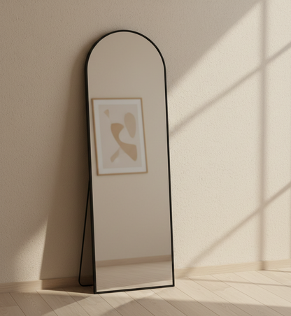Arched Slim Full Length Mirror