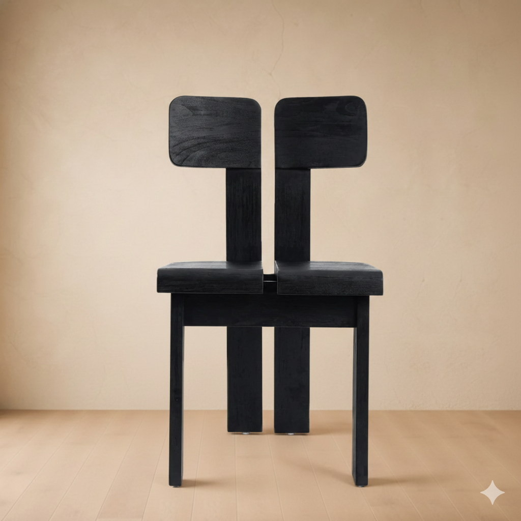 The Sama Sama Dining Chair - Black