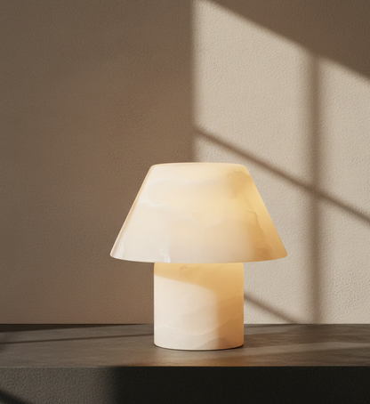 Alabaster Parachilna Petra Tapered Table Lamp