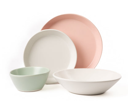 4 Piece Skali Coupe Dinner Setting