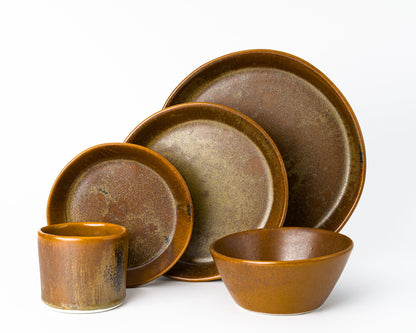 5 Piece Skali Coupe Dinner Setting