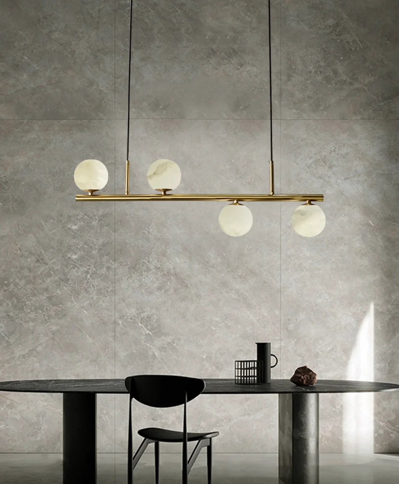 Helix Alabaster Chandelier