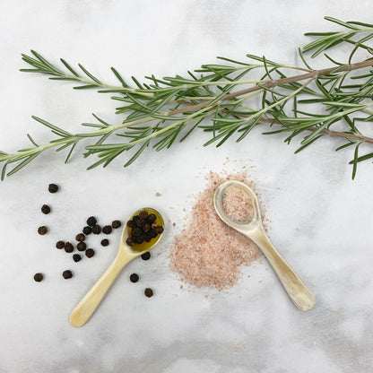 Horn Salt + Herb Spoon