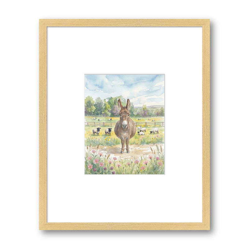 Irish Farm Watercolor II