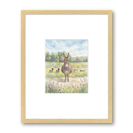 Irish Farm Watercolor II