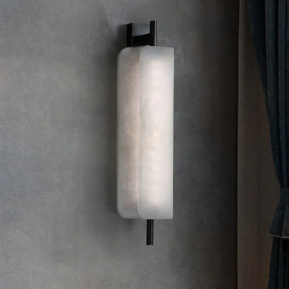 Jorge White Marble Wall Lamp