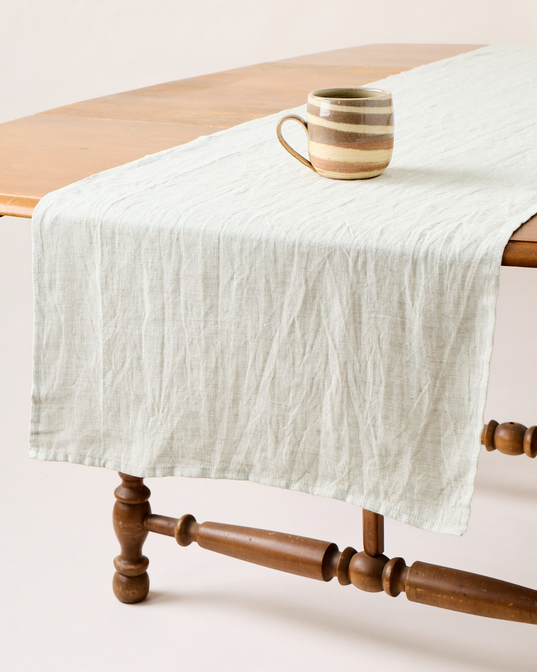 Washed Linen Table Runner