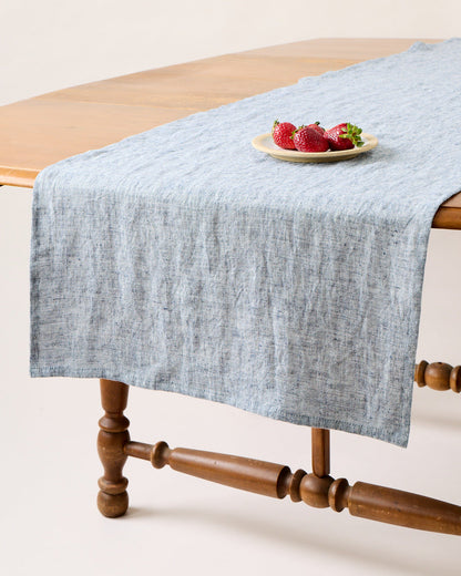Washed Linen Table Runner