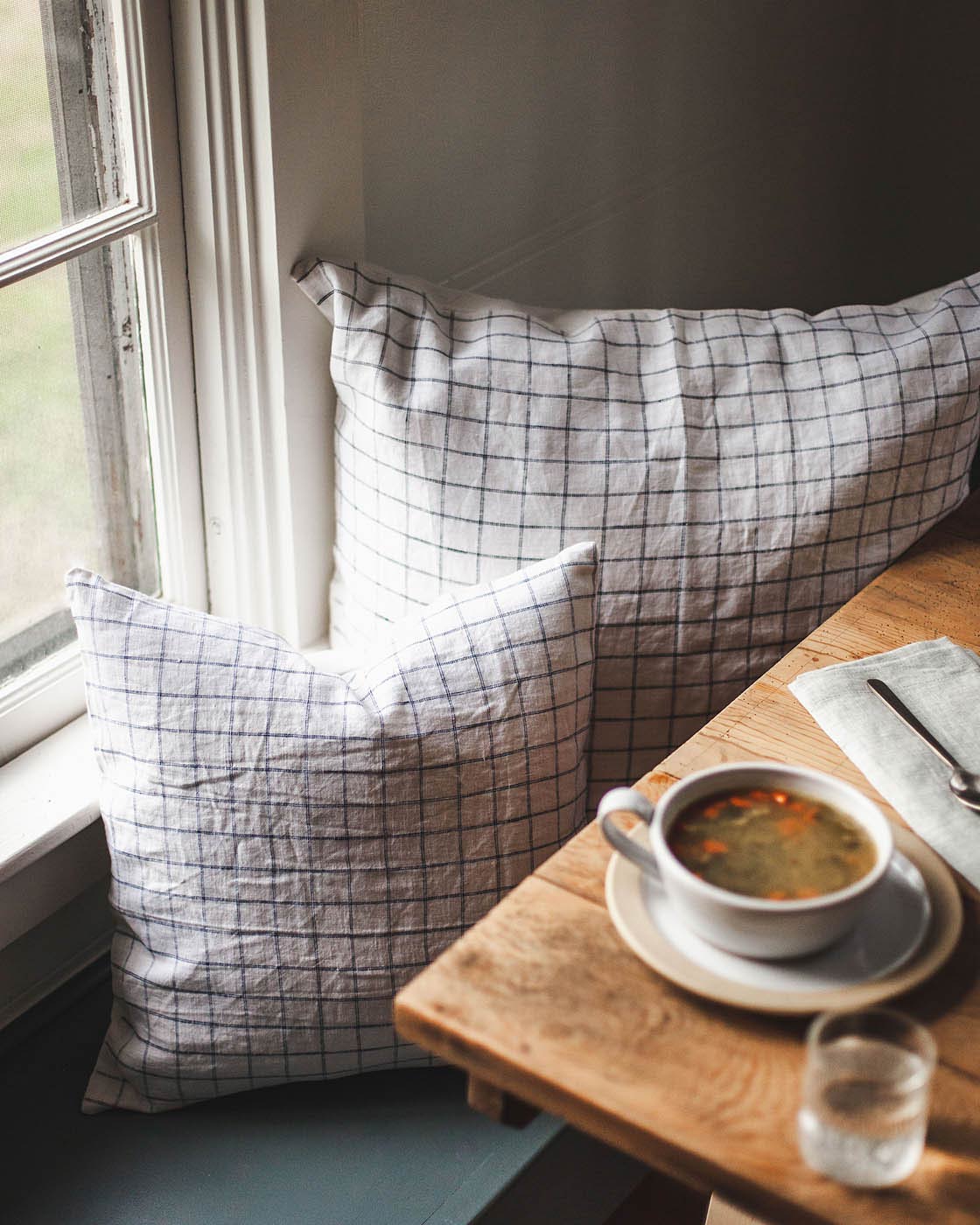 Washed Linen Pillow