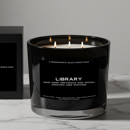 LIBRARY - 3-WICK HAUS BOWL