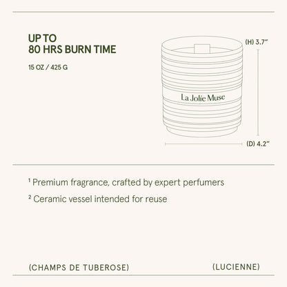 Lucienne - Champs de Tuberose Candle