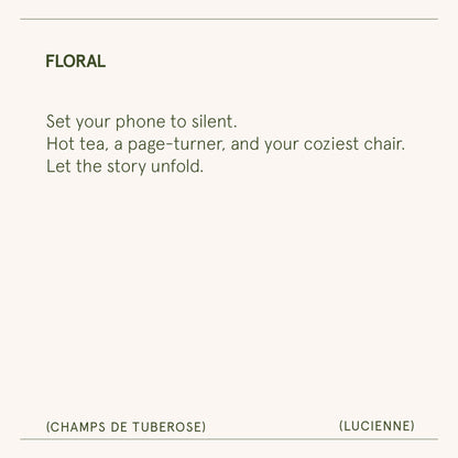 Lucienne - Champs de Tuberose Candle