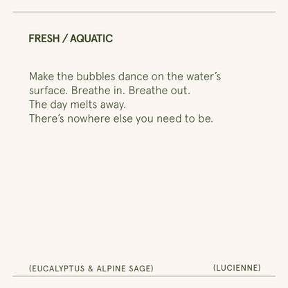 Lucienne - Eucalyptus & Alpine Sage Candle