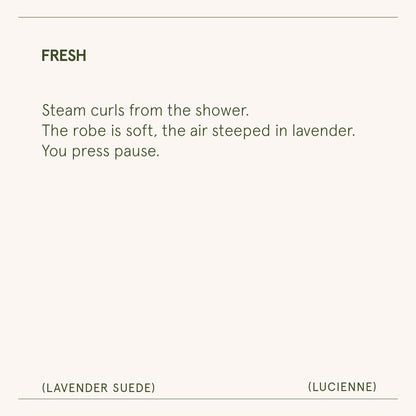 Lucienne - Lavender Suede Candle
