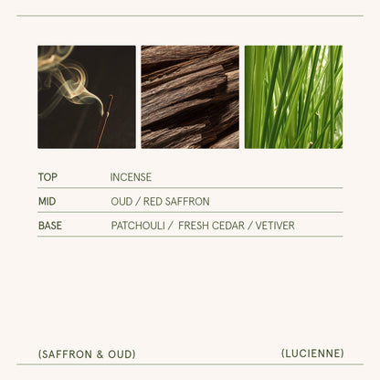 Lucienne - Saffron & Oud Candle