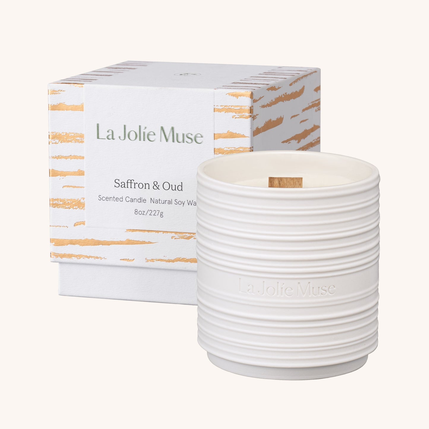 Lucienne - Saffron & Oud Candle