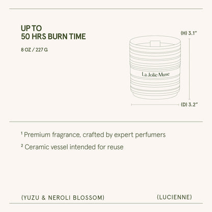 Lucienne - Yuzu & Neroli Blossom Candle