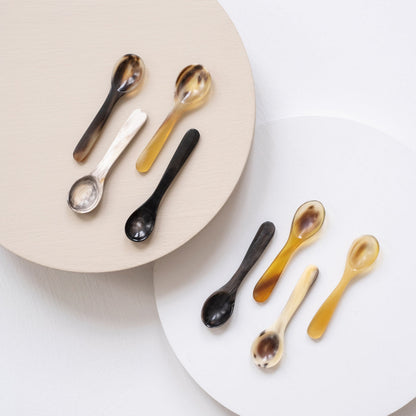 Horn Salt + Herb Spoon