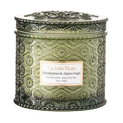 Maelyn - Eucalyptus & Alpine Sage 12oz Candle