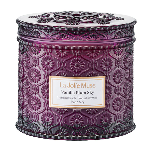 Maelyn - Vanilla Plum Sky 12oz Candle