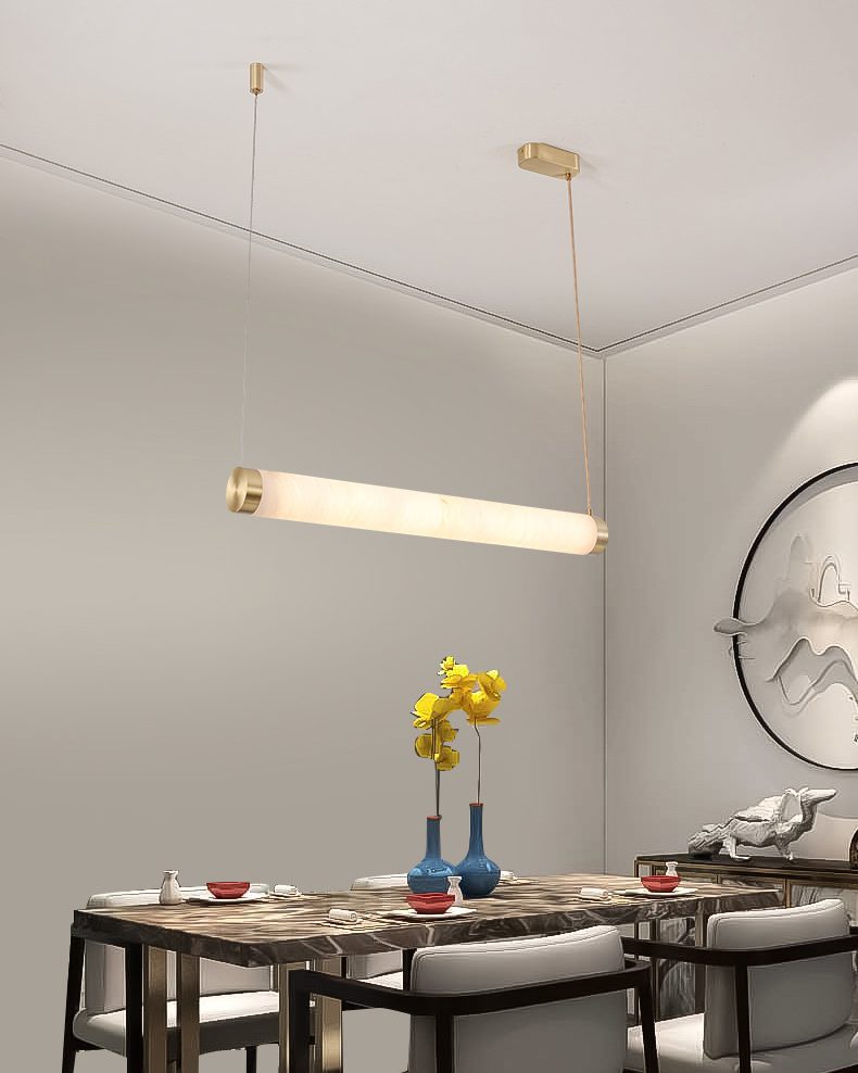 Marble Strip Pendant Lights
