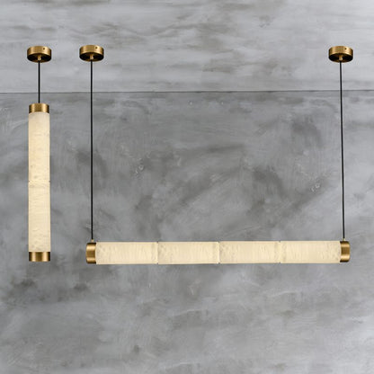 Marble Strip Pendant Lights