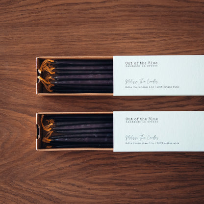 Melissa Beeswax Thin Tapers - Pack of 15