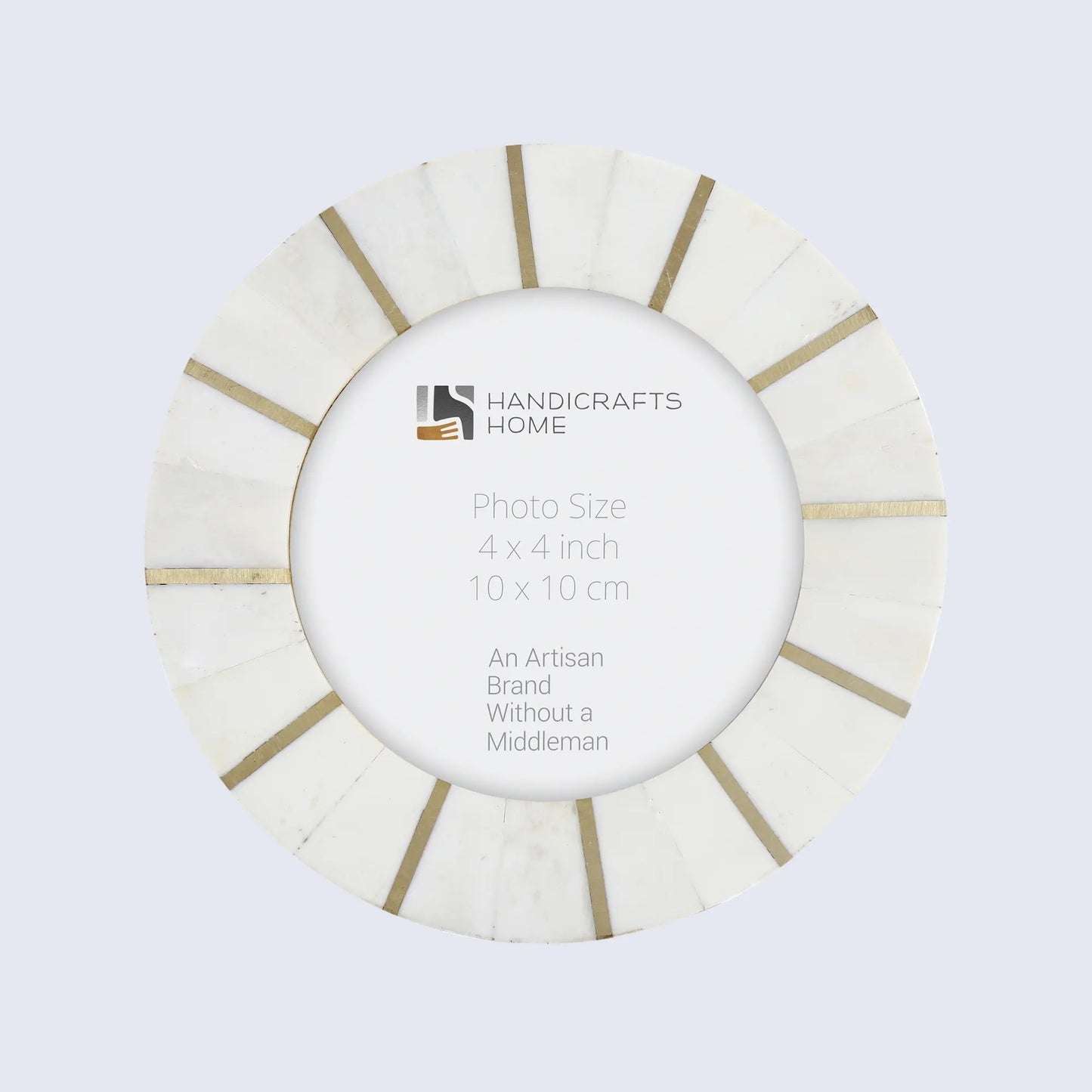 Round Baby Picture Frames Palace Soul Bone Inlay Collection