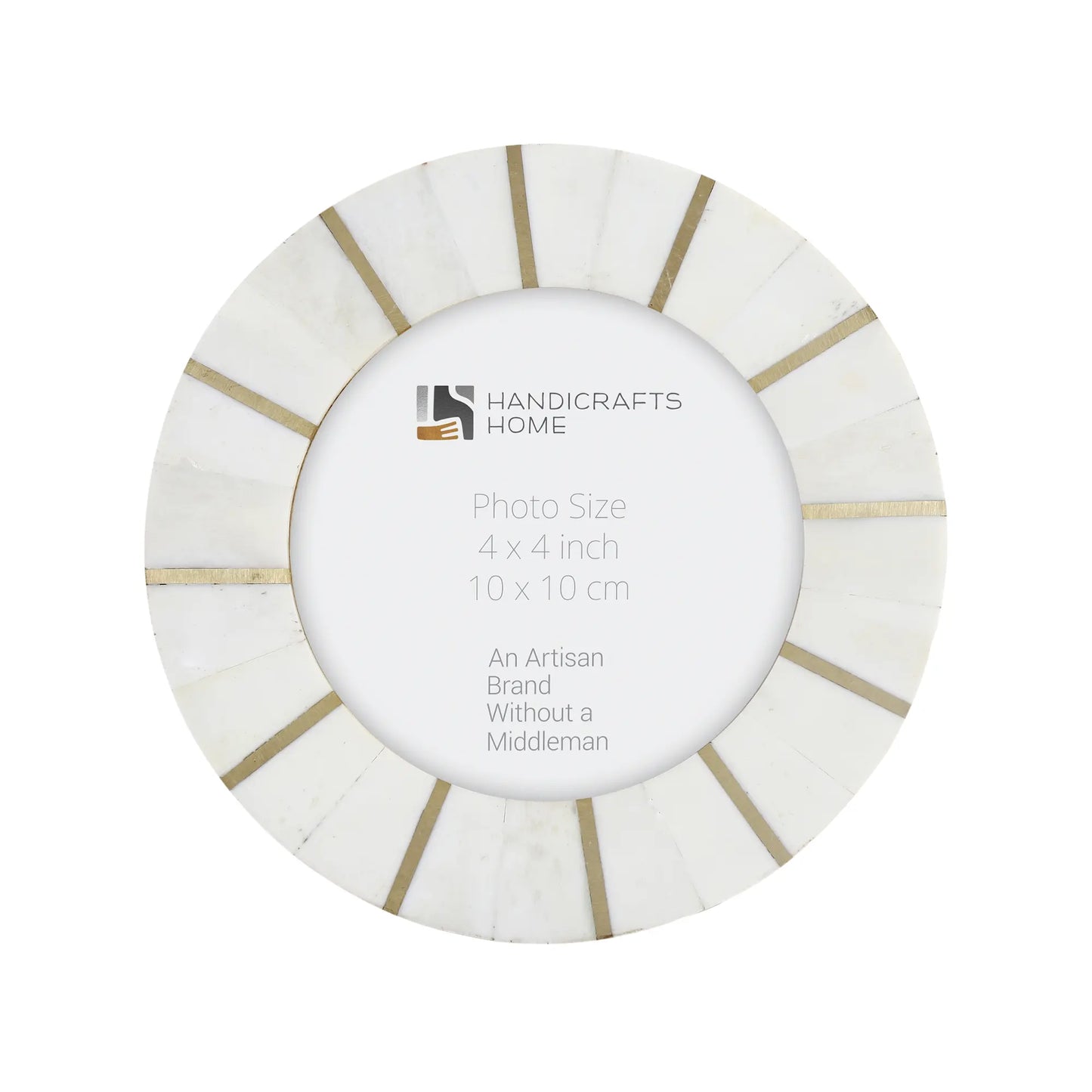 Round Baby Picture Frames Palace Soul Bone Inlay Collection