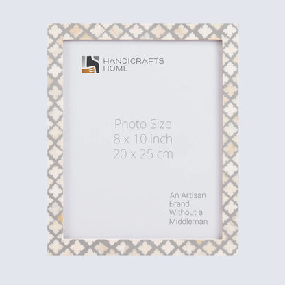 Picture Frames Avant Ashley Collection Bone & Resin Inlay Collection in 3 Sizes
