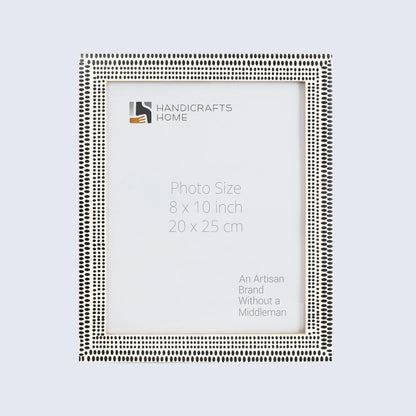 Picture Frames Rhythm Particles Pattern Resin Inlay Collection in 3 Sizes