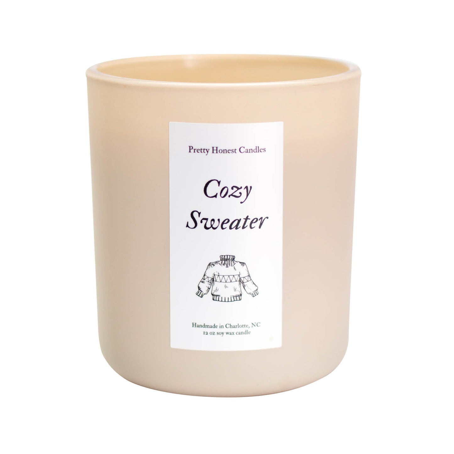 Cozy Sweater Soy Candle | Double Wick Fall Candle