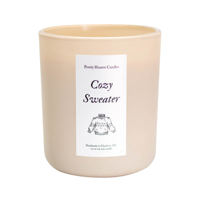 Cozy Sweater Soy Candle | Double Wick Fall Candle