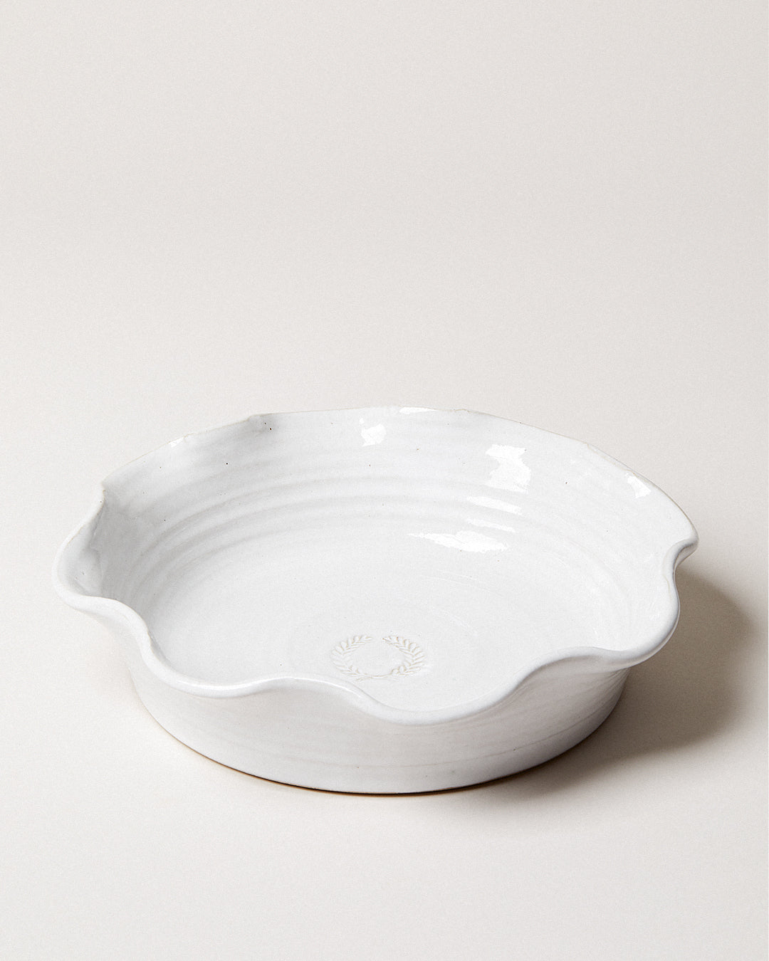 Laurel Pie Dish