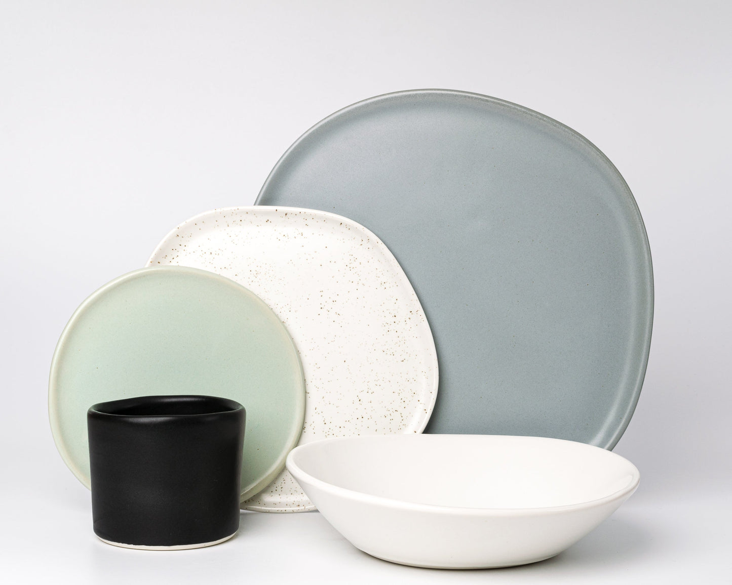 5 Piece Ripple Dinner Setting