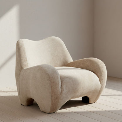 Colette Light Brown Accent Chair