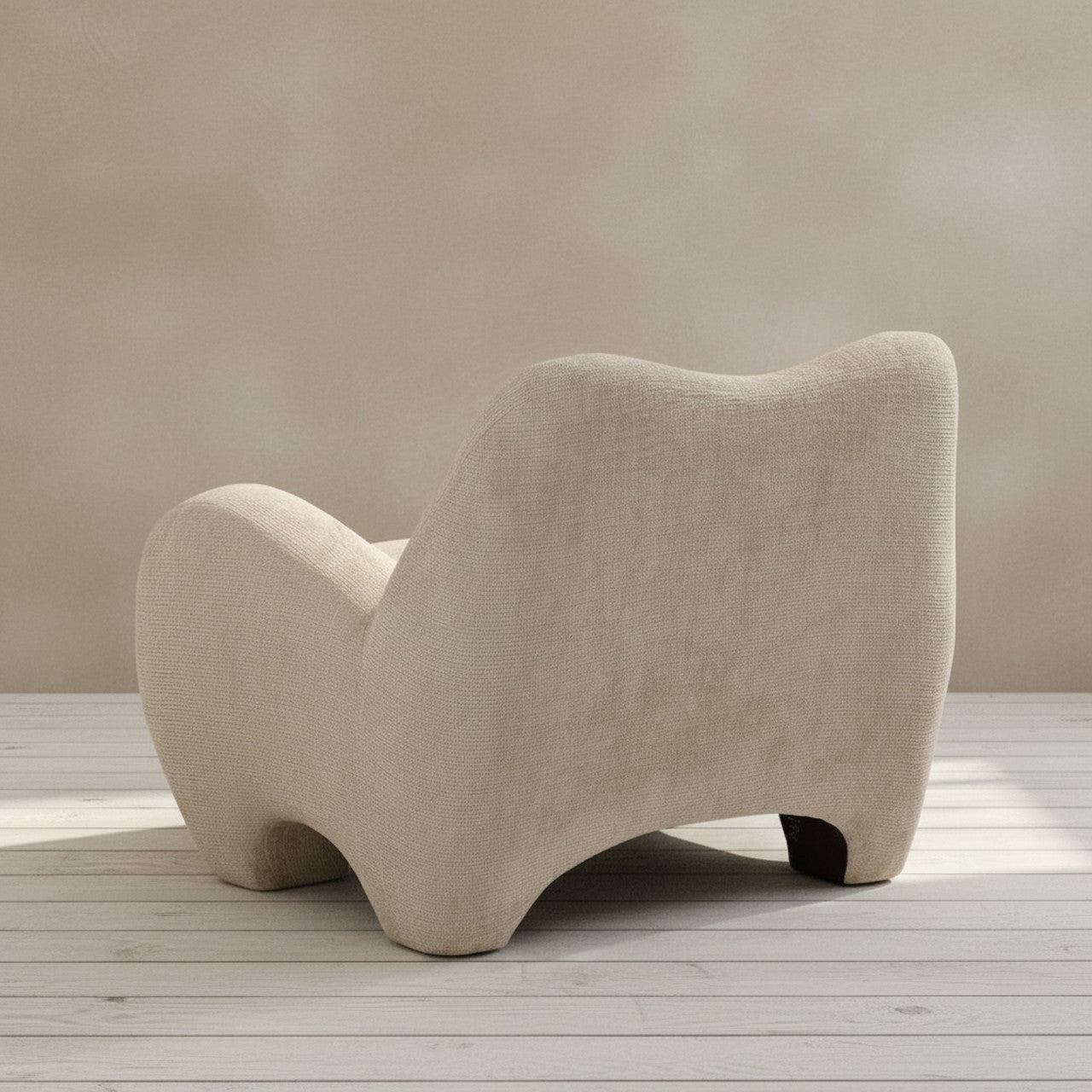 Colette Light Brown Accent Chair