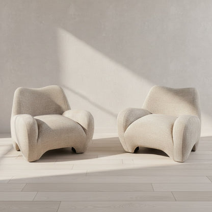 Colette Light Brown Accent Chair