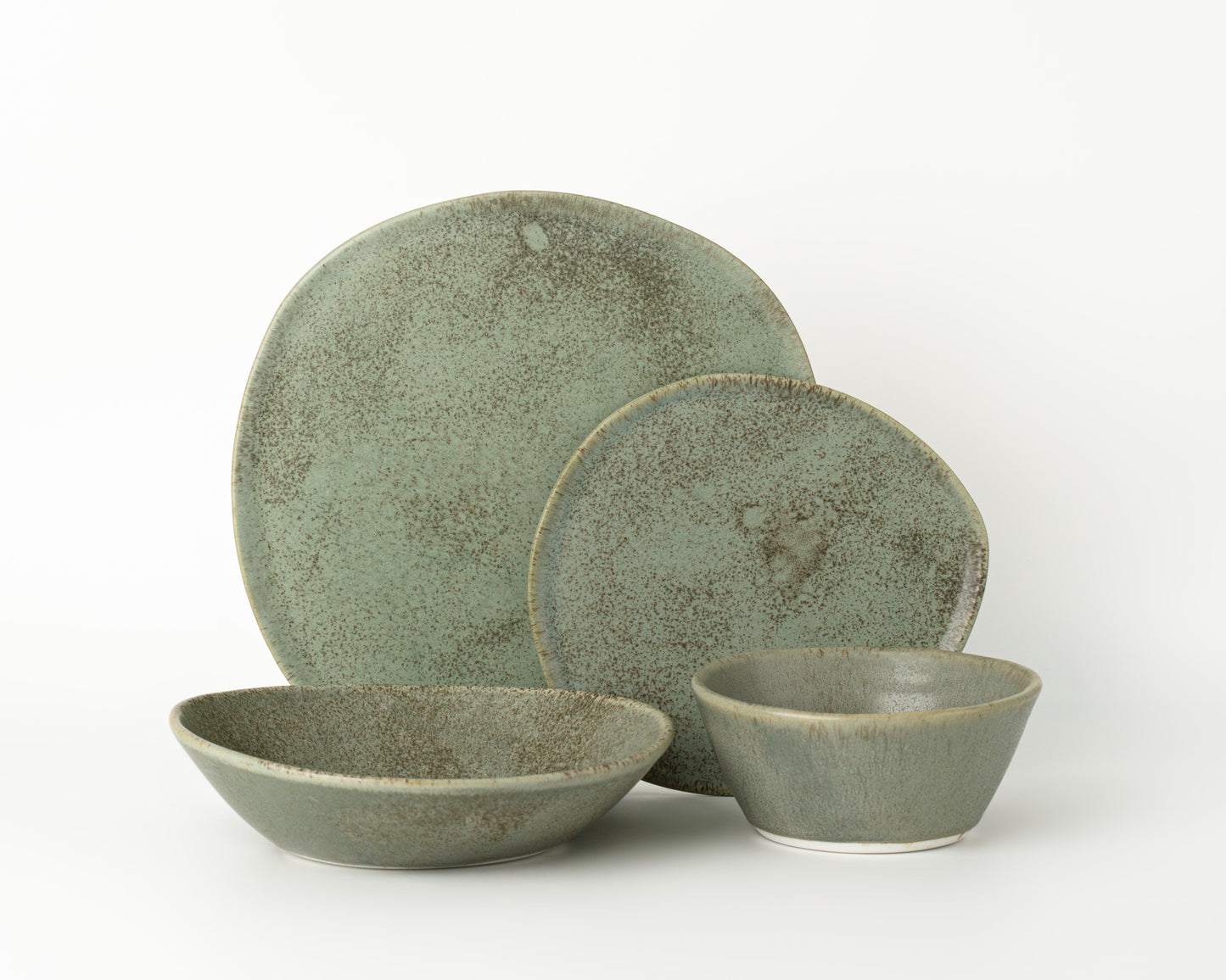 4 Piece Ripple Dinner Setting