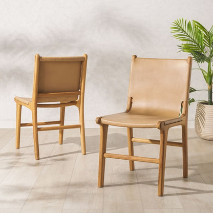 Cassaphina Leather Dining Chair
