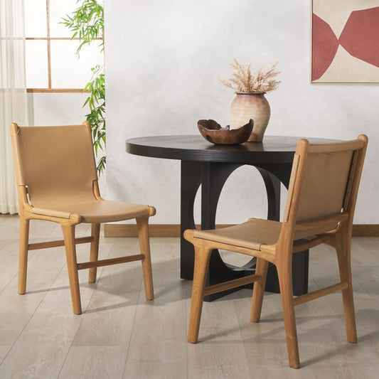 Cassaphina Leather Dining Chair