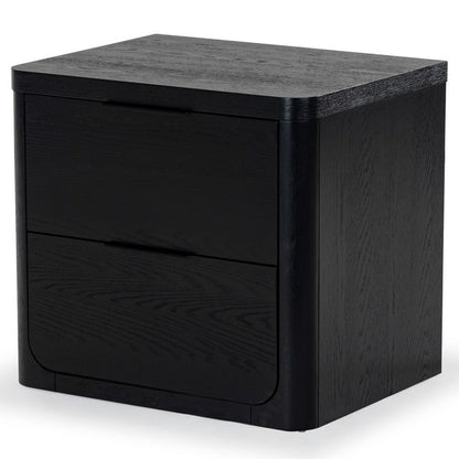 Raylie 2 Drawer Wood Nightstand