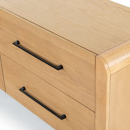 Katrina Wood 4 Drawer Dresser