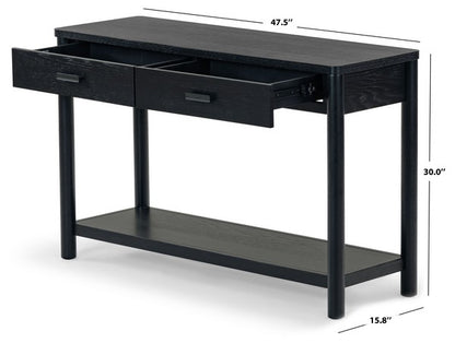 Jaylessa Wood 2 Drawer Console Table