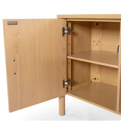 Jaylessa Wood 3 Door Sideboard
