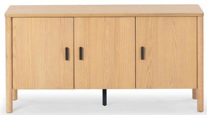 Jaylessa Wood 3 Door Sideboard