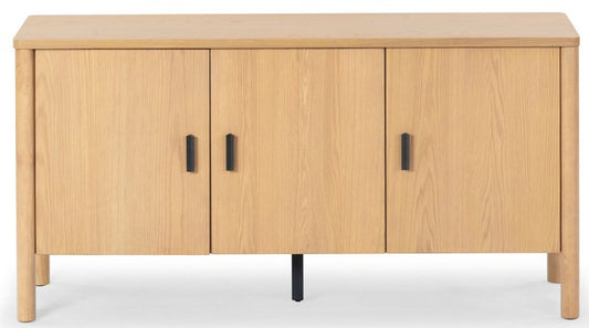 Jaylessa Wood 3 Door Sideboard