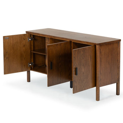 Jaylessa Wood 3 Door Sideboard