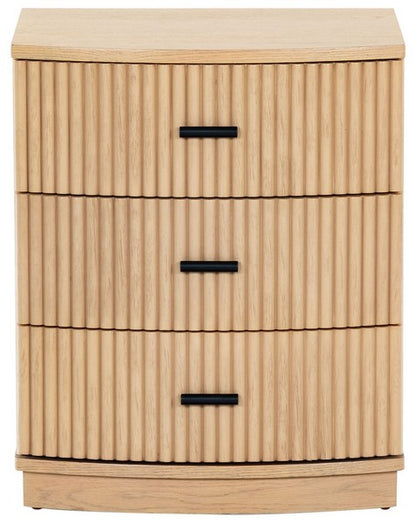 Shelbie 3 Drawer Nightstand